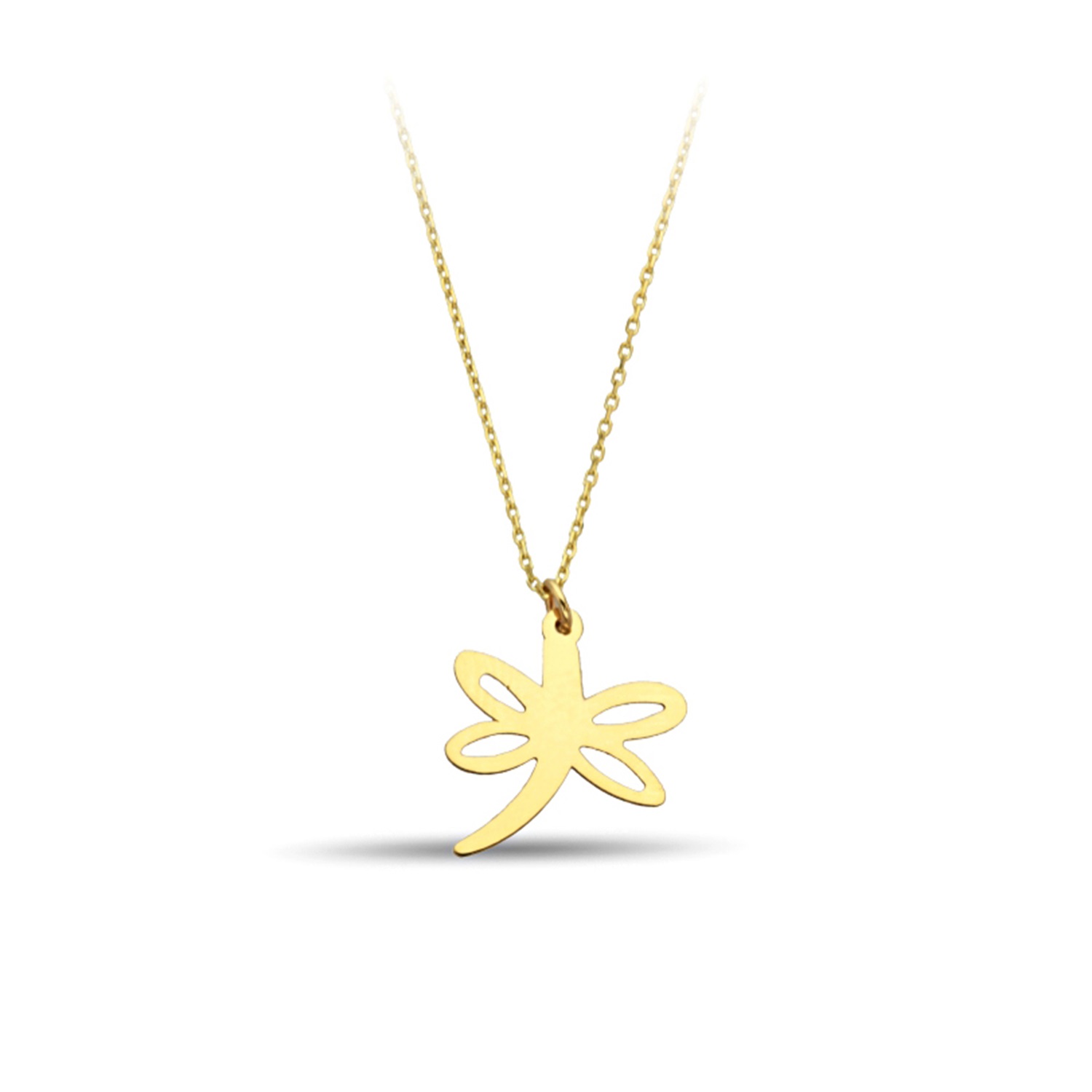 Dragonfly Gold Necklace