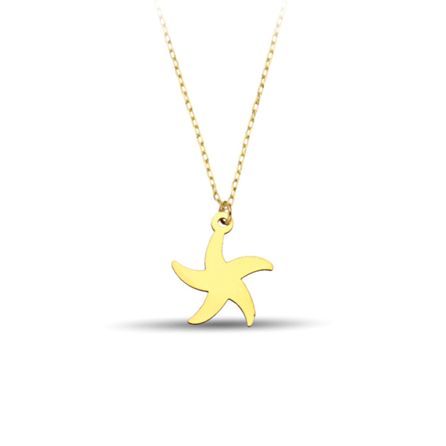 Starfish Gold Necklace