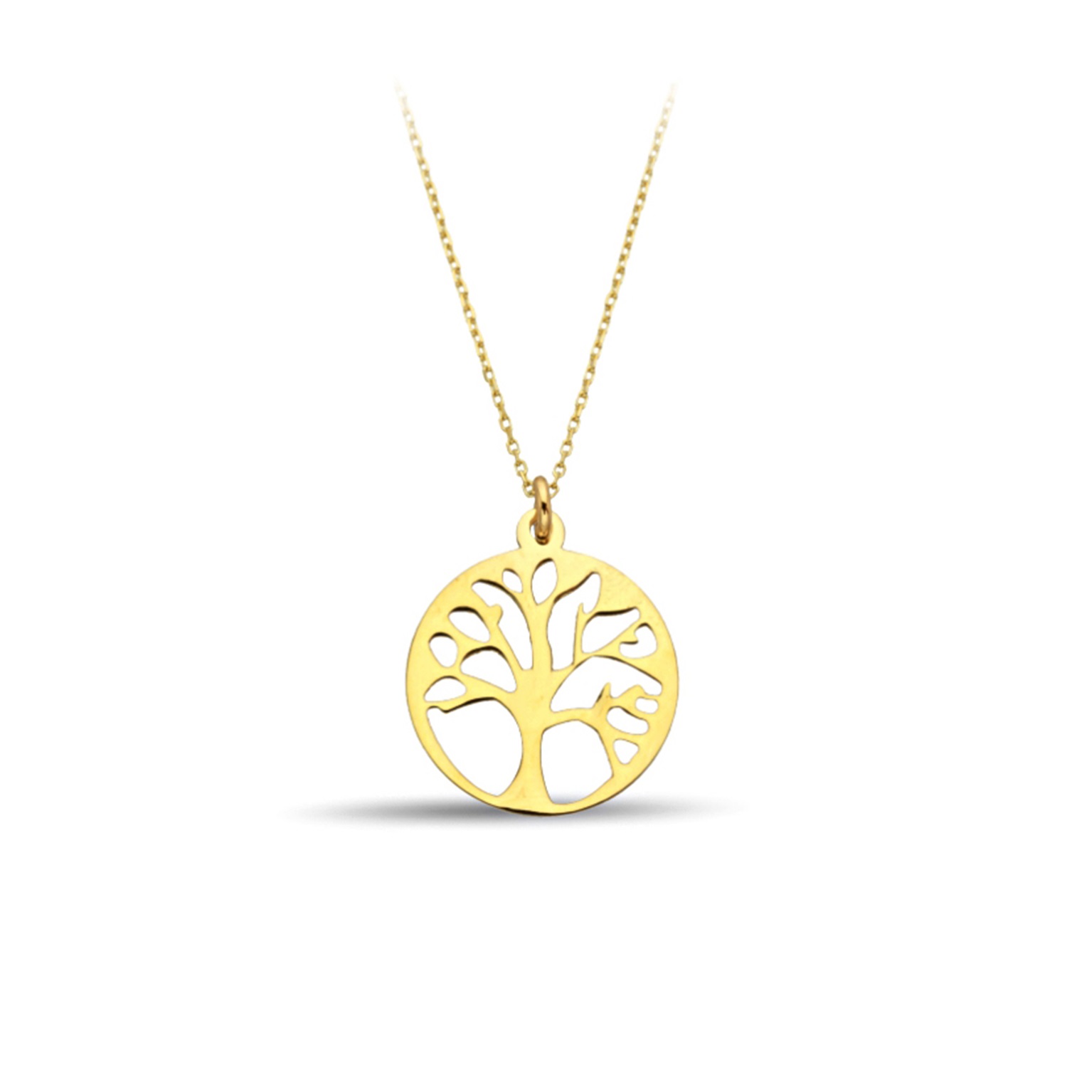 Family Tree Gold Necklace