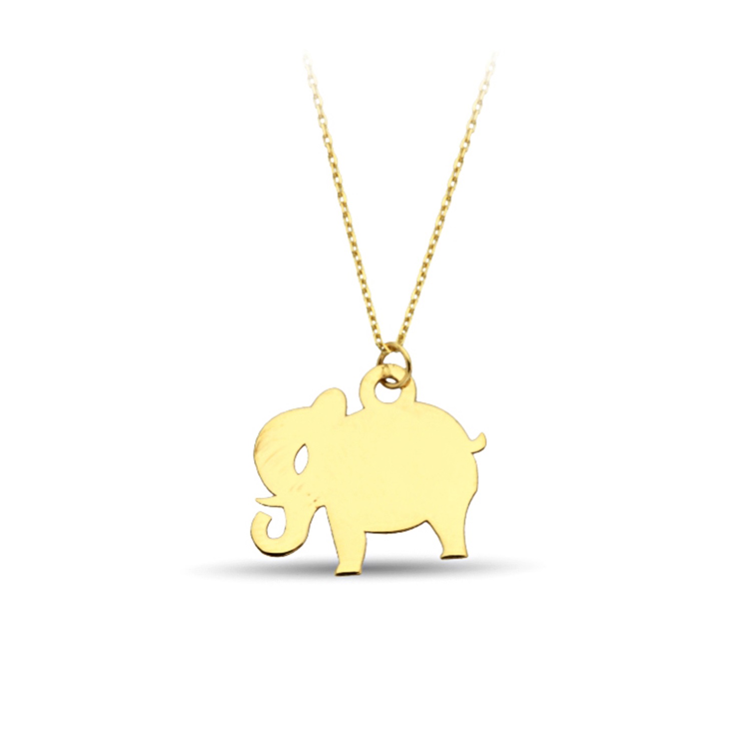 Elephant Gold Necklace