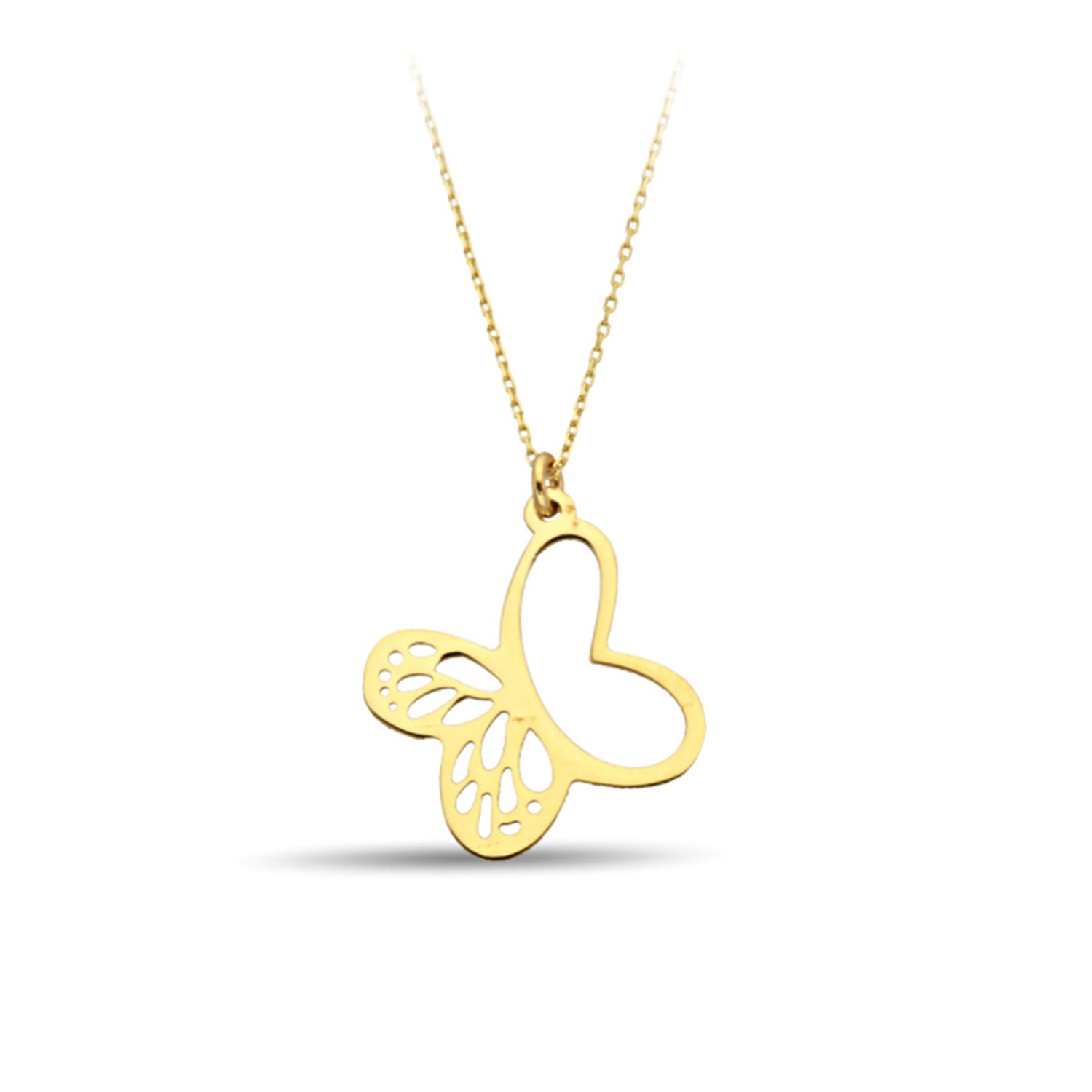 Butterfly Gold Necklace