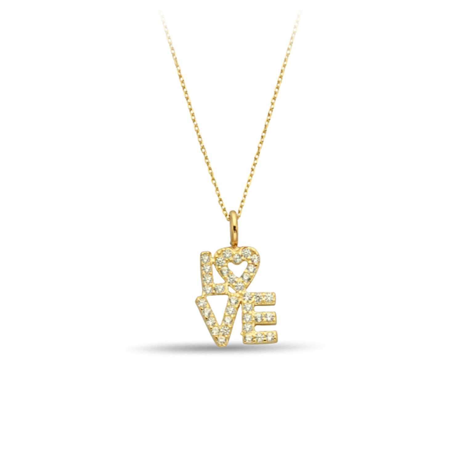 LOVE Gold Necklace