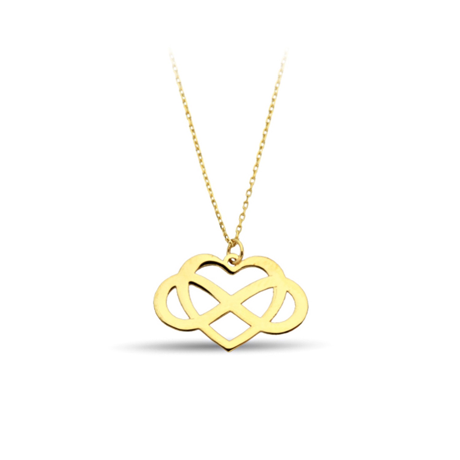 Eternity Love Gold Necklace