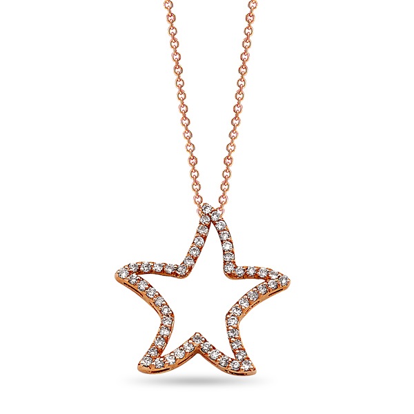 Star Diamond Necklace