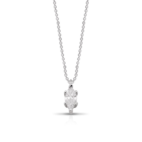 Fancy Diamond Necklace - JohnstonJewelers