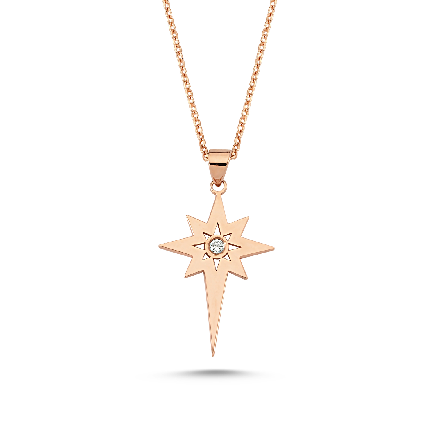 Brilliant Diamond Arctic Star Necklace