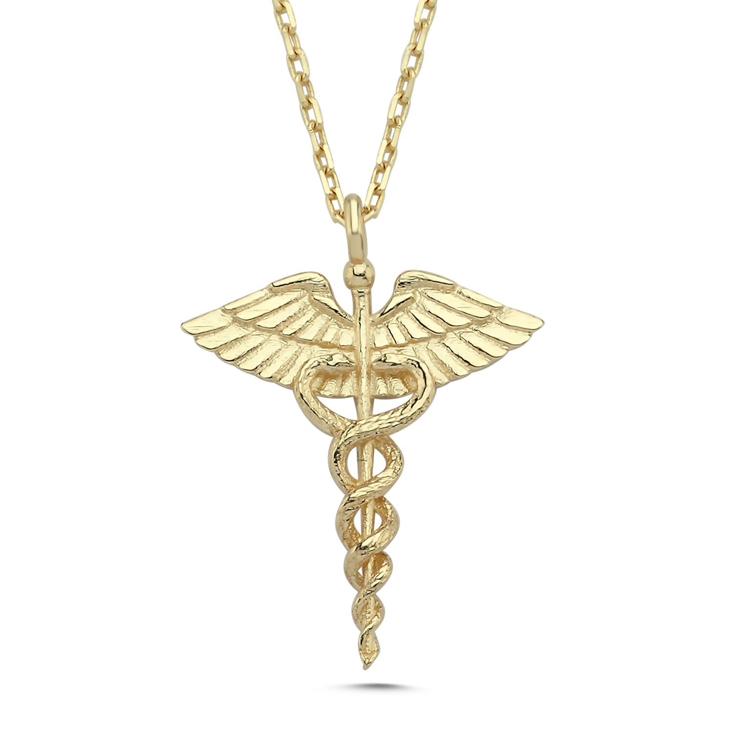 Medical Symbol Gold Necklace