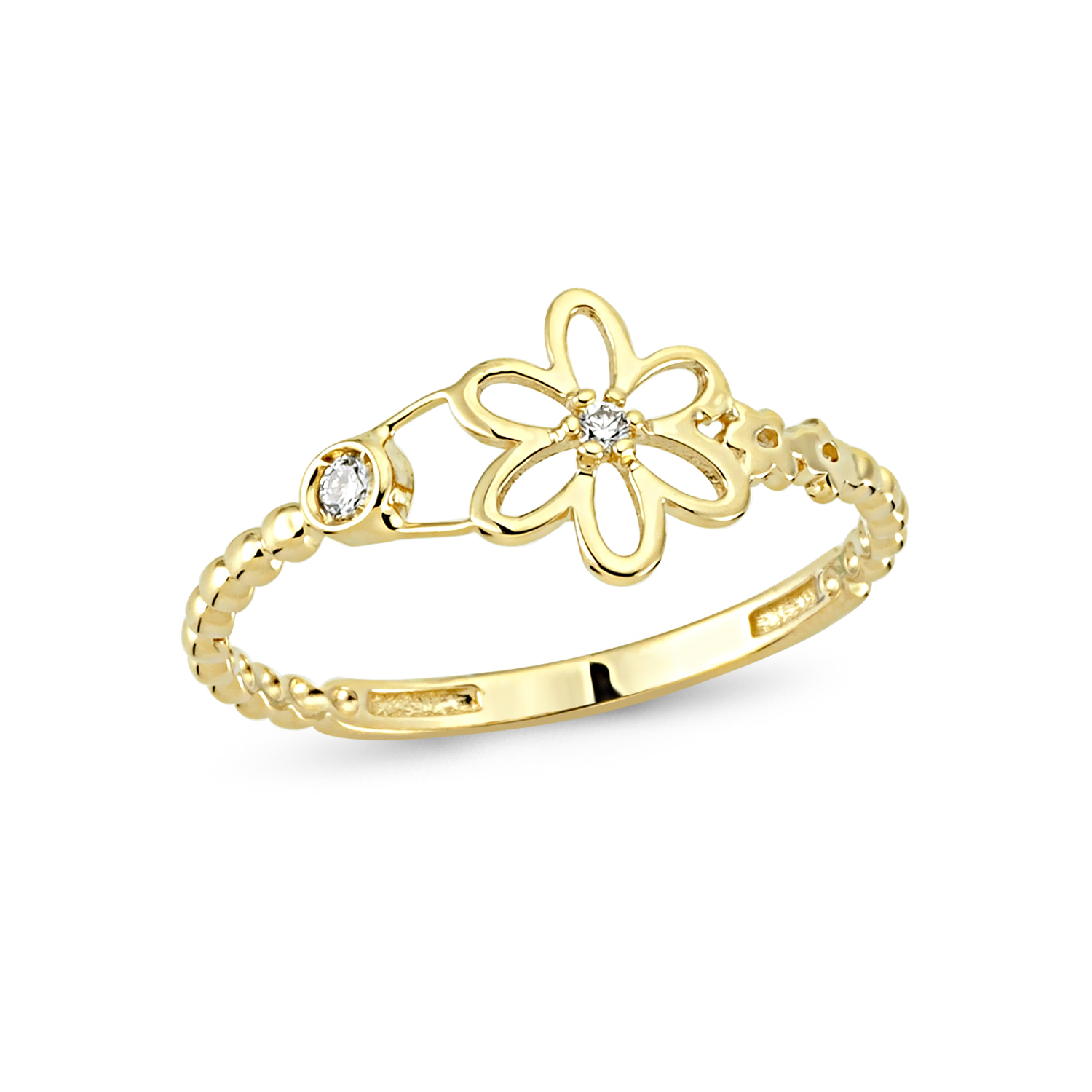 Brilliant Diamond Daisy Ring