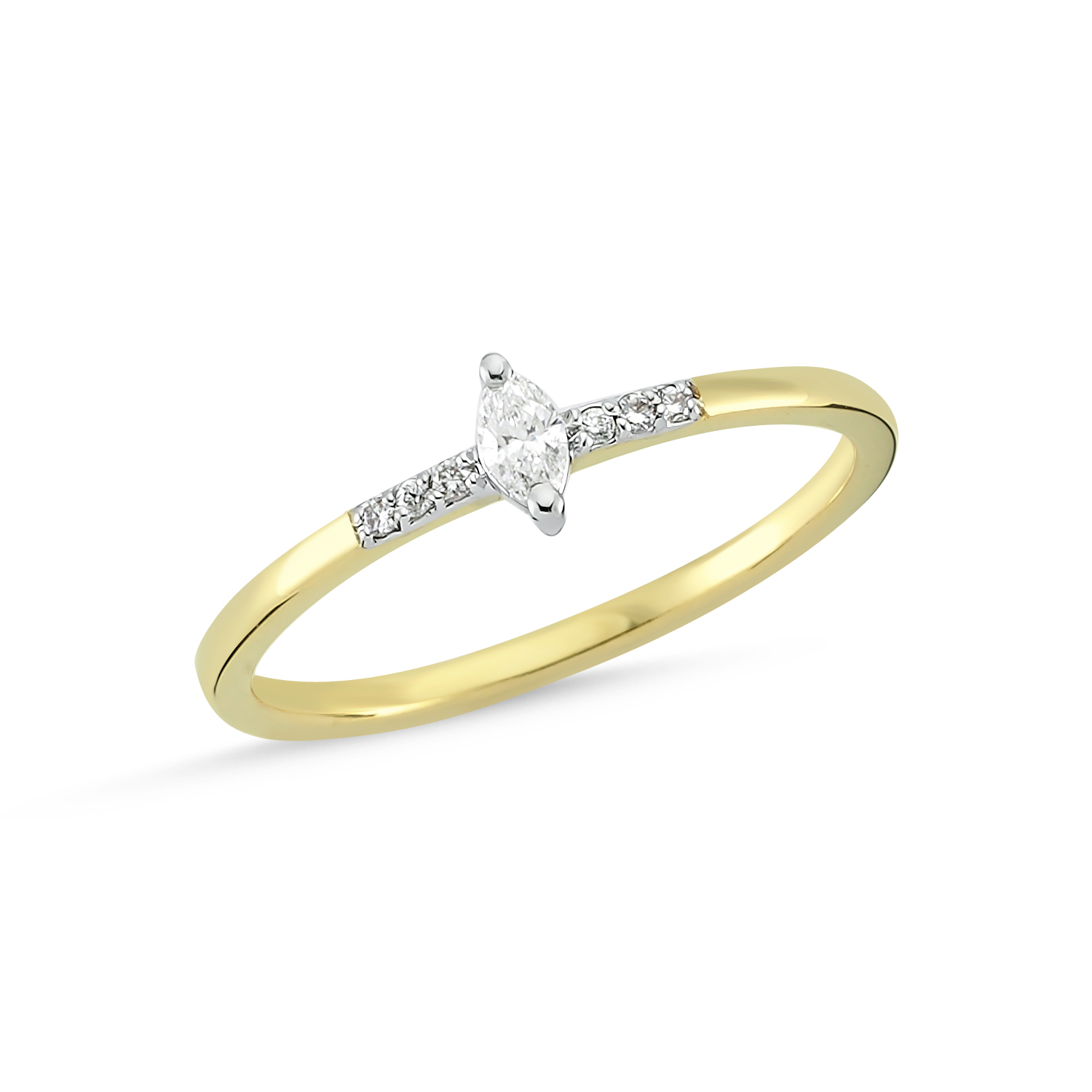 Marquise Cut Diamond Ring