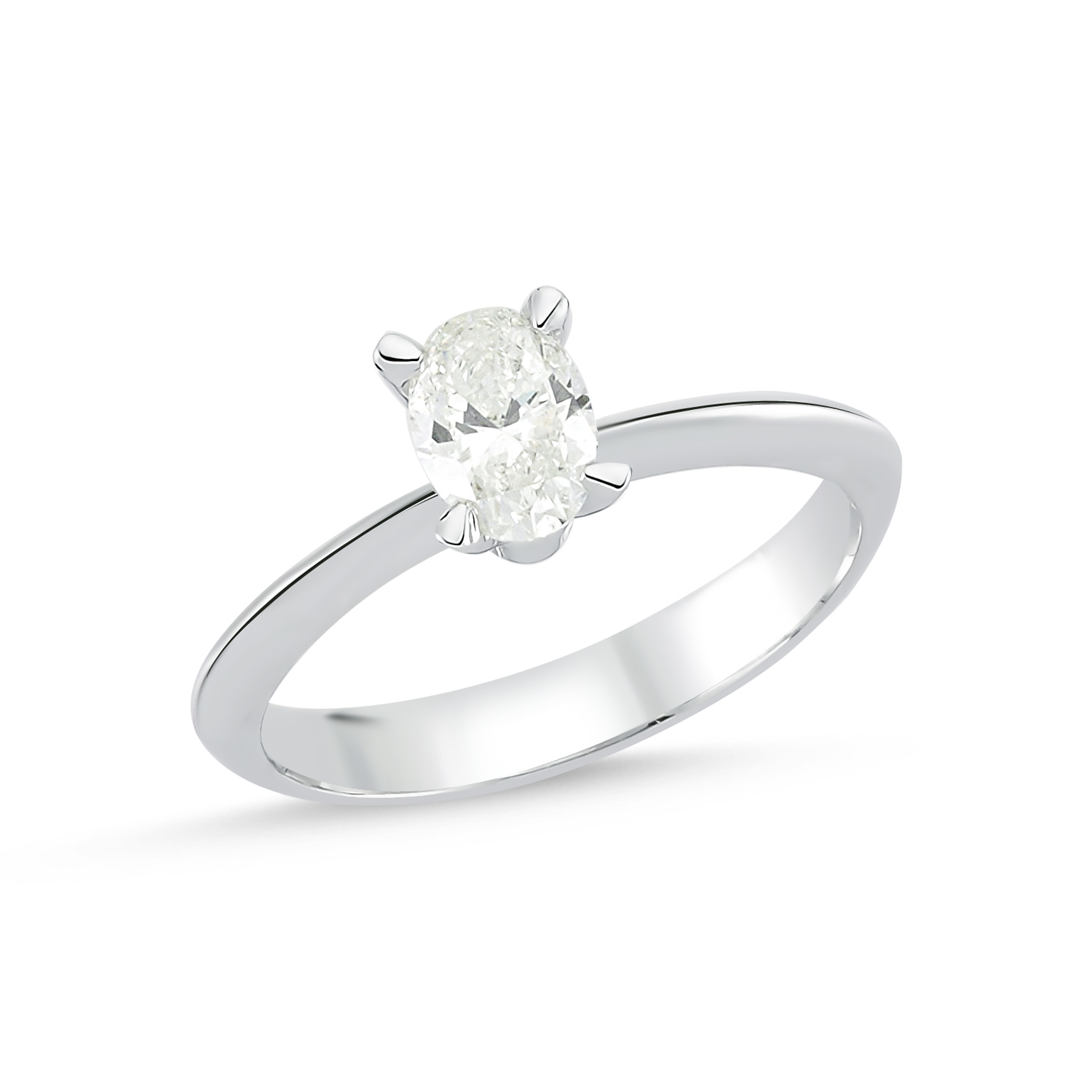 Oval Cut Diamond Ring