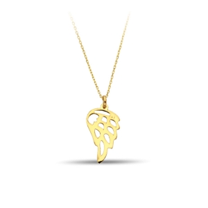 Angel Wing Gold Necklace