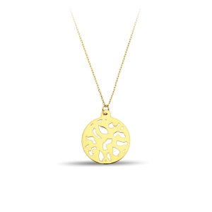 Family Tree Gold Necklace