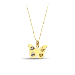 Butterfly Gold Necklace