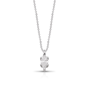 Marquise Fancy Diamond Solitaire Necklace
