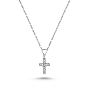 Cross Diamond Necklace