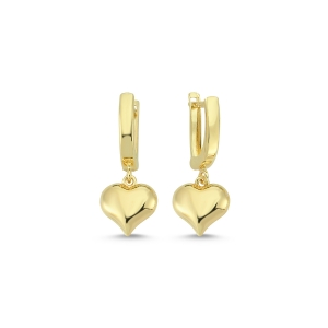 Heart Gold Earrings