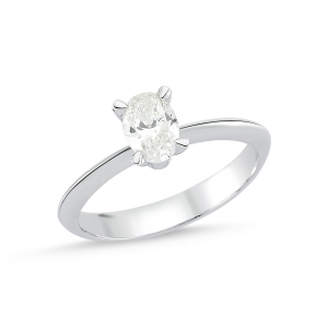 Oval Cut Diamond Ring